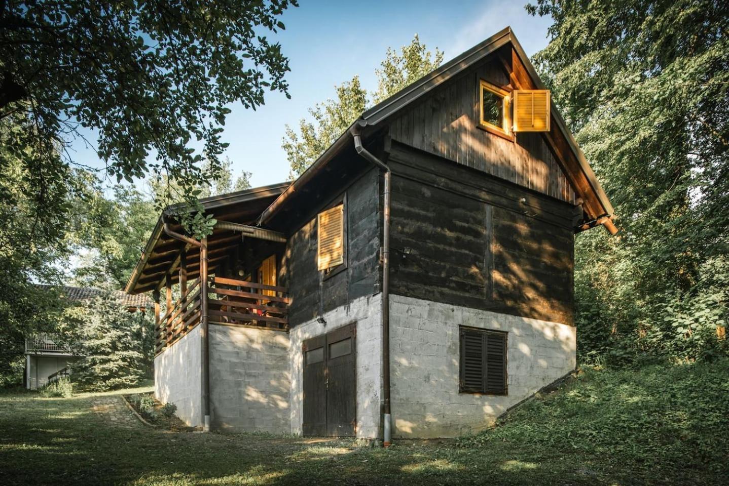 Wooden House Near The River Kupa Kamanje Exterior foto